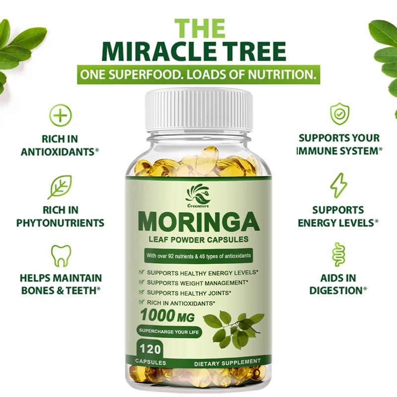 Moringa Oil Capsules